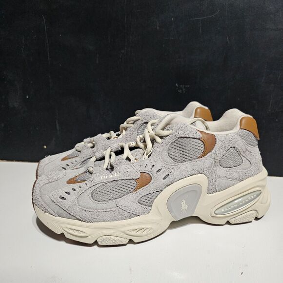 New POLO RALPH LAUREN MODERN TRAINER 100 SK LTL SNEAKERS - MEN\'S SIZE 10.5 main image 10